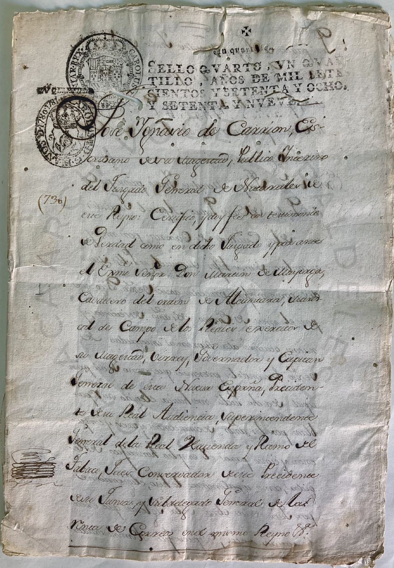 Proceso San Pedro Apóstol Yovengo 1781.